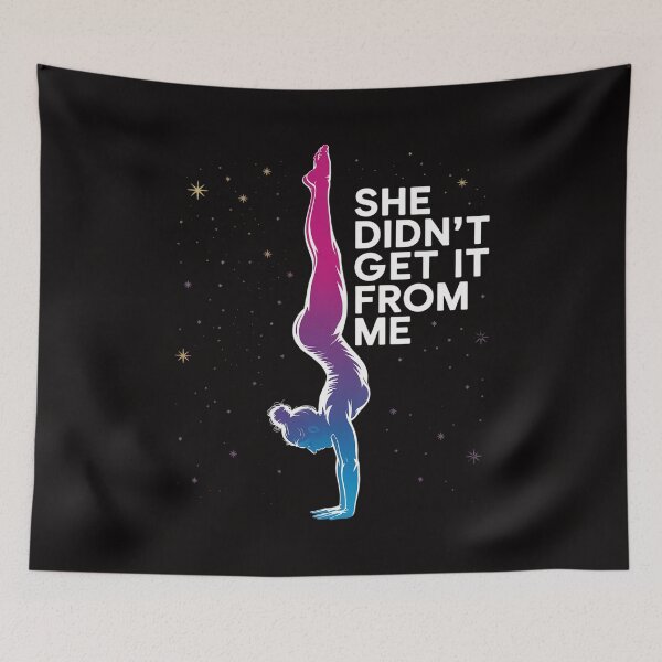 Item preview,  Dance Mom She Didn't Get It From Me Tie Dye Dancer designed and sold by PattonJillian.