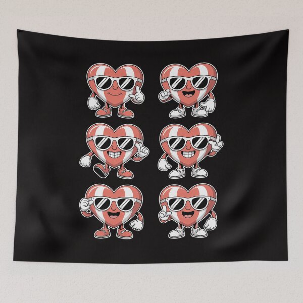 Item preview, Dancing Hearts Dance Challenge Happy Valentine's Day designed and sold by PattonJillian.