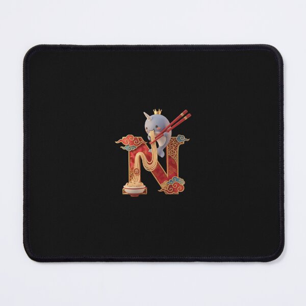 Item preview, Narwhal Noodle Feast on Letter N – Lunar New Year Whimsy designed and sold by kunsuriyapaisan Paranee.