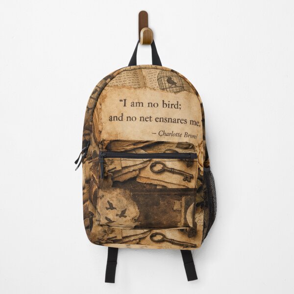 Item preview, Charlotte Brontë Quote – Dark Academia Vintage Design designed and sold by Mauswohn.