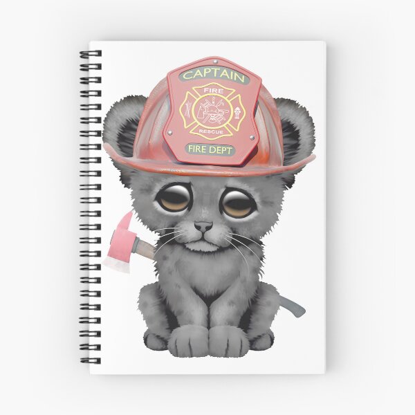 Item preview, Cute Black Panther Cub Firefighterpng, Merch By Amazon, Redbubble, Teepublic, Limited Edition, Perf designed and sold by BooZooBoutique.