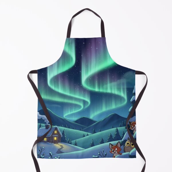 Item preview, Animals enjoying the Northern Lights designed and sold by Losancestros.