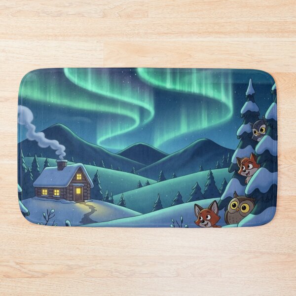 Item preview, Animals enjoying the Northern Lights designed and sold by Losancestros.