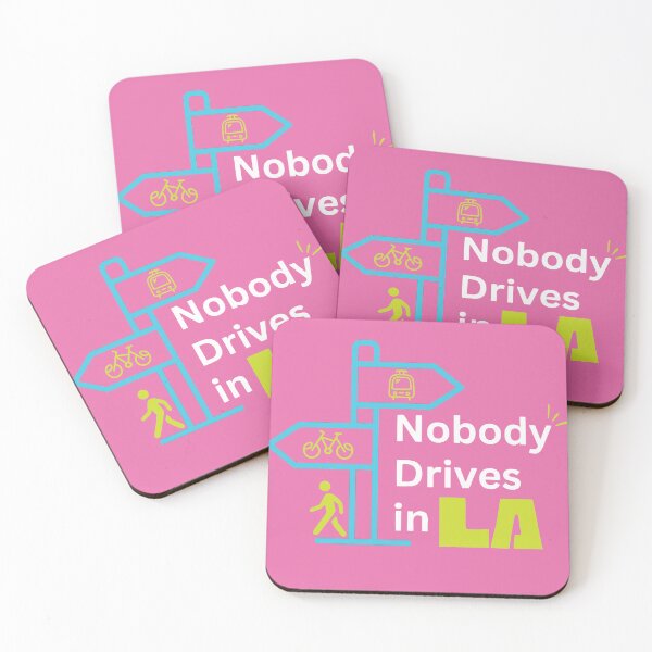 Item preview, Nobody Drives in LA Logo designed and sold by Nobody Drives in LA.