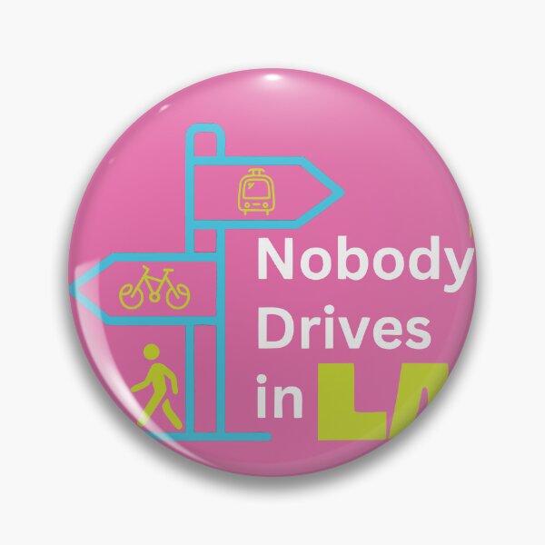 Item preview, Nobody Drives in LA Logo designed and sold by Nobody Drives in LA.