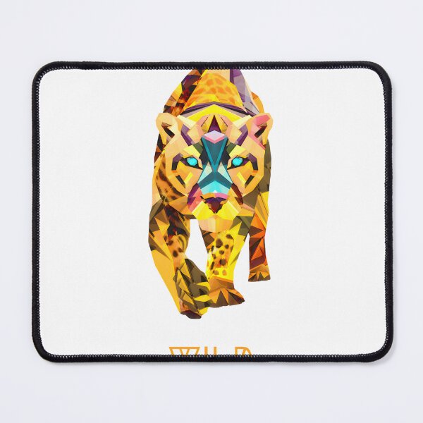 Item preview, Geometric Wild Cat: Vibrant Panther Art, Merch By Amazon, Redbubble, Teepublic, Limited Edition, Pe designed and sold by BooZooBoutique.