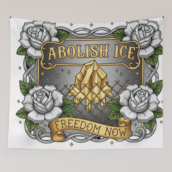 Item preview, Abolish Ice designed and sold by blacK1982White.