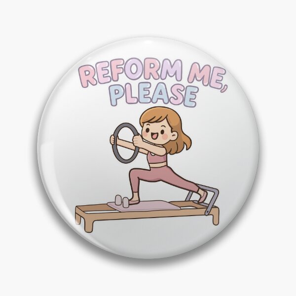 Item preview, Reform Me Please – Cute Reformer Pilates Girl Workout Design designed and sold by PTMinimalShop.