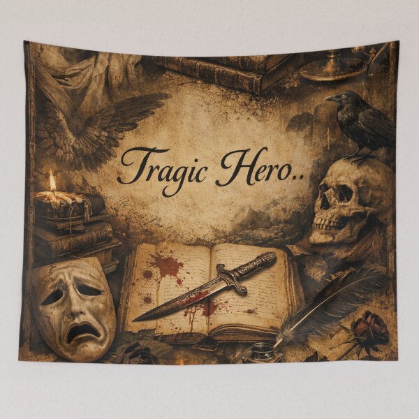 Item preview, Tragic Hero – Dark Academia Aesthetic Design designed and sold by Mauswohn.
