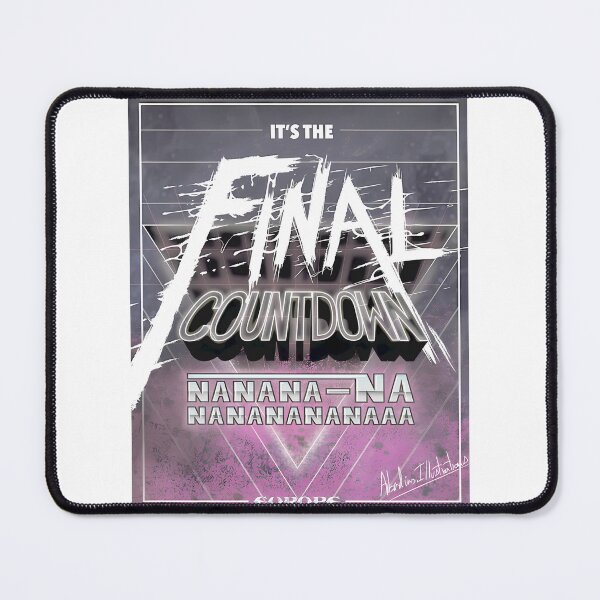Item preview, The Final Countdown Na Na Na Na, Merch By Amazon, Redbubble, Teepublic, Limited Edition, Perfect Gi designed and sold by WaddleWonders.