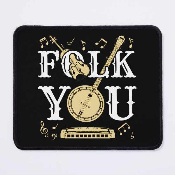 Item preview, Folk Music Instrument & Notes Art, Merch By Amazon, Redbubble, Teepublic, Limited Edition, Perfect  designed and sold by WaddleWonders.