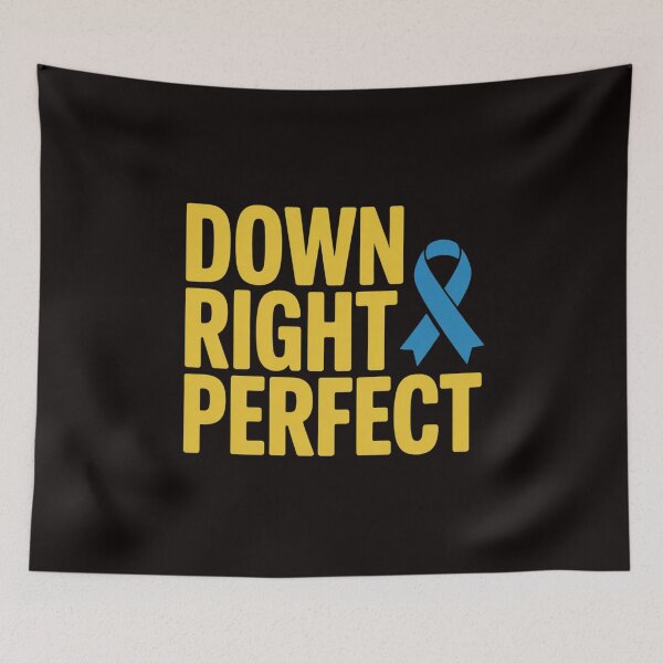 Item preview, Down Right Perfect World Down Syndrome Day designed and sold by RONALPARAD.