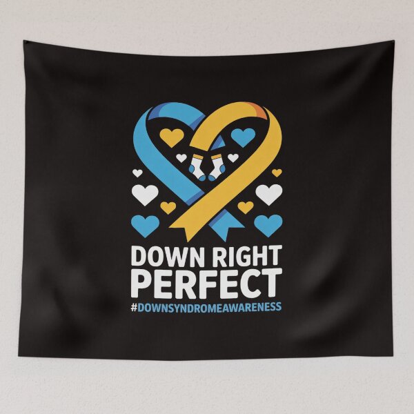 Item preview, Down Right Perfect T21 World Down Syndrome Day Awareness designed and sold by RONALPARAD.