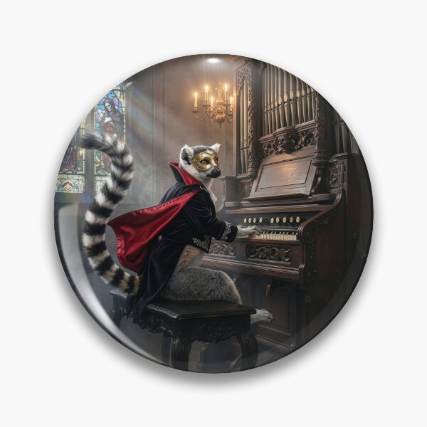 Item preview, Ring-Tailed Lemur Phantom of the Opera designed and sold by Tridentulus.