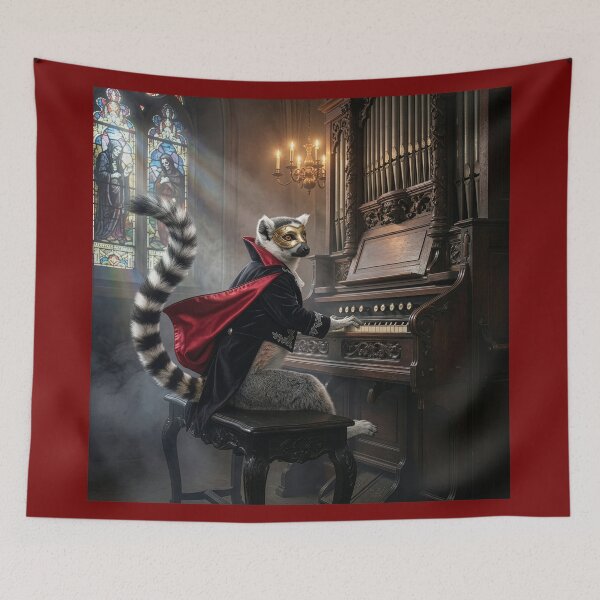 Item preview, Ring-Tailed Lemur Phantom of the Opera designed and sold by Tridentulus.