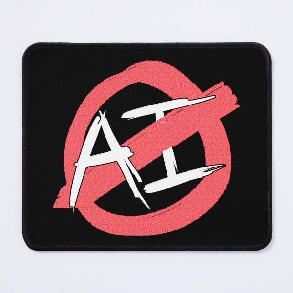 Item preview, Anti Artificial Intelligence Graffiti designed and sold by BobbyMillsArt.