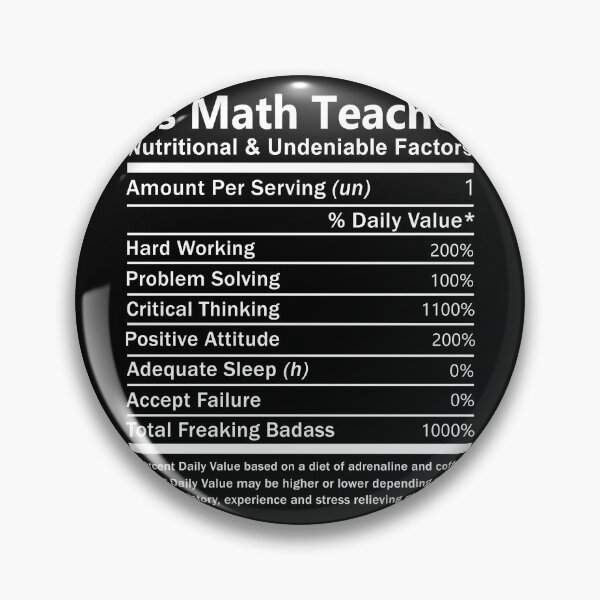 Item preview, Hs Math Teacher designed and sold by aswmhmlc71.
