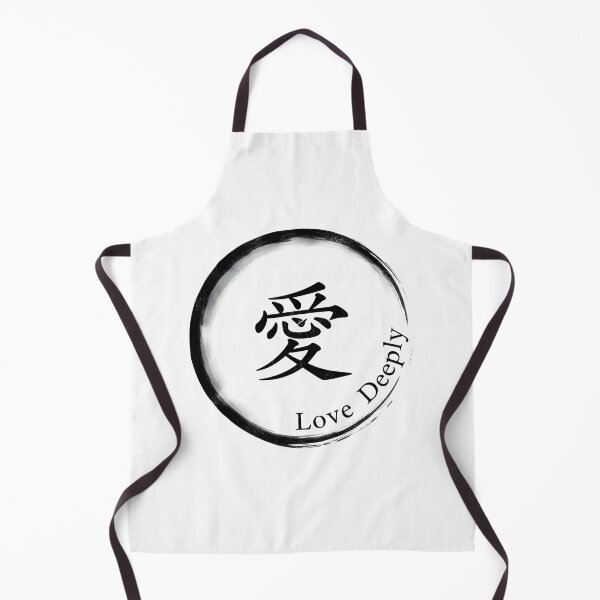 Item preview, Love Deeply Sticker Sumi-e Ukiyo-e Watersplash ink Art designed and sold by blacksealstudio.