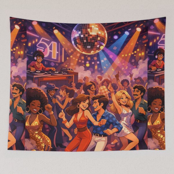 Item preview, Stay with Us Tonight at Studio 54 designed and sold by Arte Cartoon From TagTeam Group.