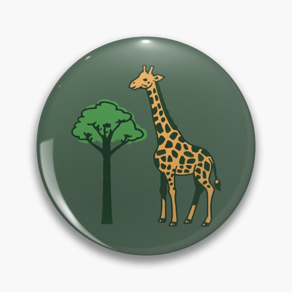 Item preview, Giraffe and Tree – Minimal Safari Animal Art designed and sold by donwillisjrart.