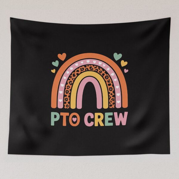 Item preview, Rainbow Leopard Teacher Student parent PTO Crew designed and sold by MatthewJordas.