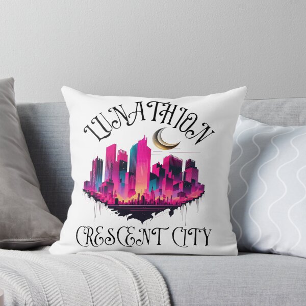 Item preview, Crescent City - Lunathion Skyline designed and sold by FaeAndFiction.