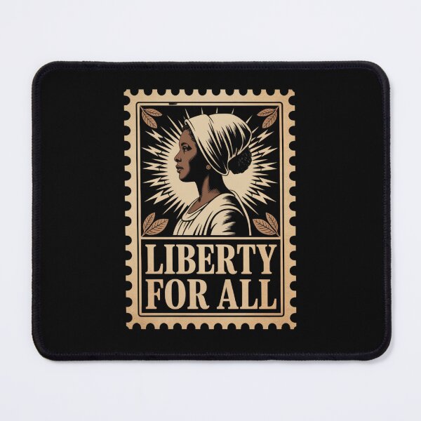 Item preview, Liberty For All Bold Stamp - Black History Month Empowerment Design designed and sold by DarylWelsh2024.