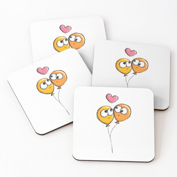 Item preview, Two balons in love designed and sold by Newrealis.