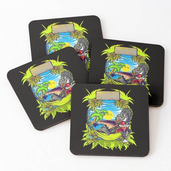 Item preview, Chill Like a Gorilla – Tropical Vibes Only designed and sold by zbigniewcz.