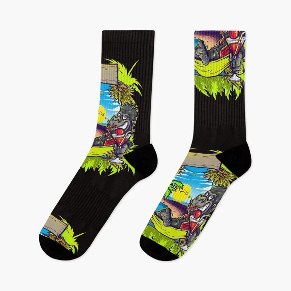 Item preview, Chill Like a Gorilla – Tropical Vibes Only designed and sold by zbigniewcz.