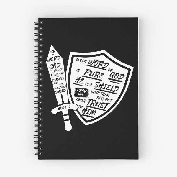 Item preview, Word of God is Sword and Shield designed and sold by Clothed in Scripture.