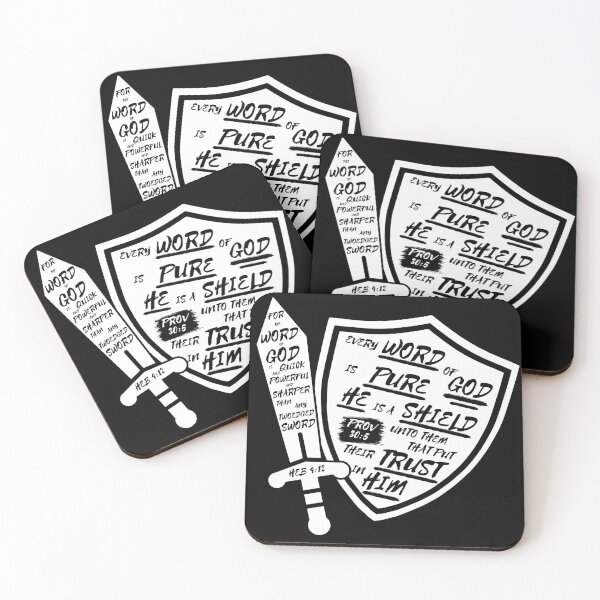 Item preview, Word of God is Sword and Shield designed and sold by Clothed in Scripture.