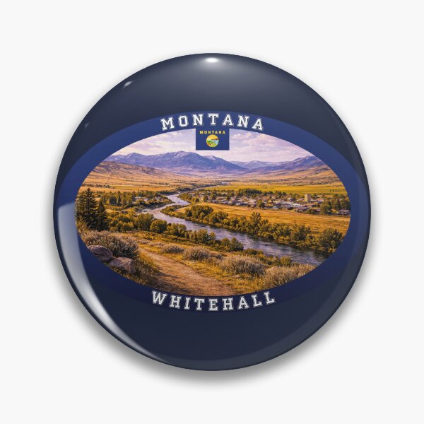 Item preview, Whitehall Montana Travel designed and sold by Thistle-TShop.