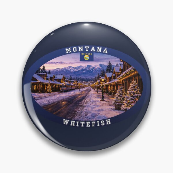 Item preview, Whitefish Montana Travel designed and sold by Thistle-TShop.