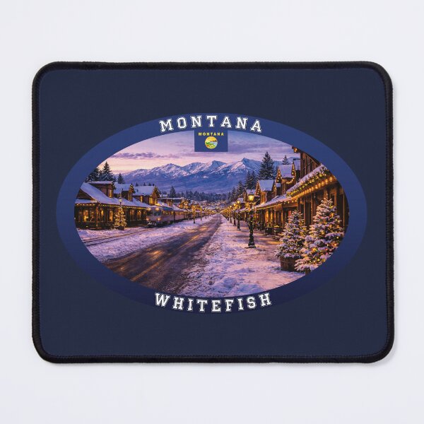 Item preview, Whitefish Montana Travel designed and sold by Thistle-TShop.