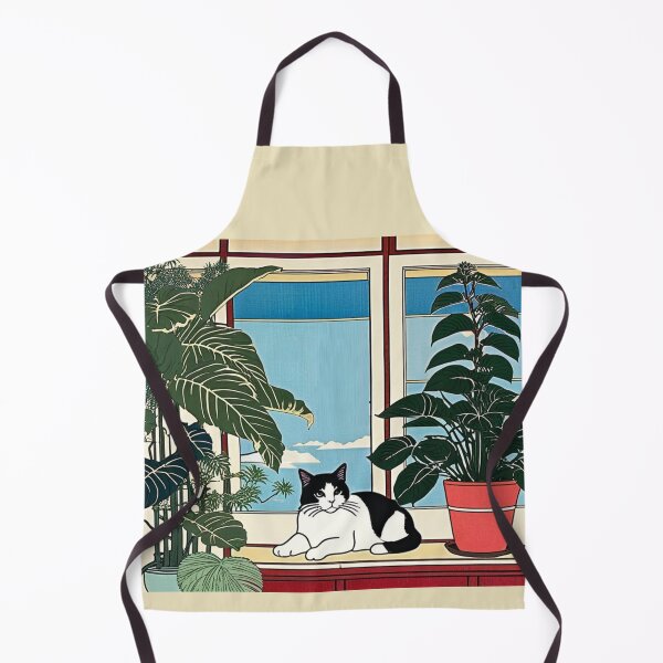 Item preview, Window Garden Cat – Quiet Afternoon Light designed and sold by LEO'S CREATURE れおずくりーちゃー.