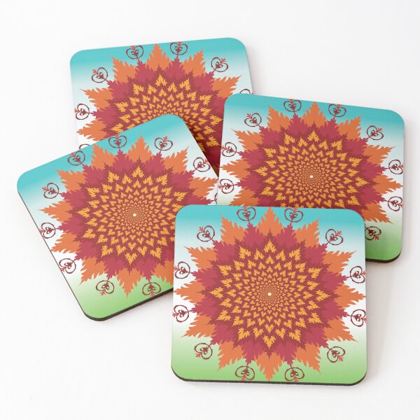 Item preview, Radiant Courage Mandala of Warmth designed and sold by OIL Pattern Design .