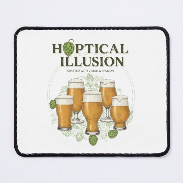 Item preview, Hoptical Illusion - Craft Beer Hops Floral Graphic designed and sold by NonditStudio.