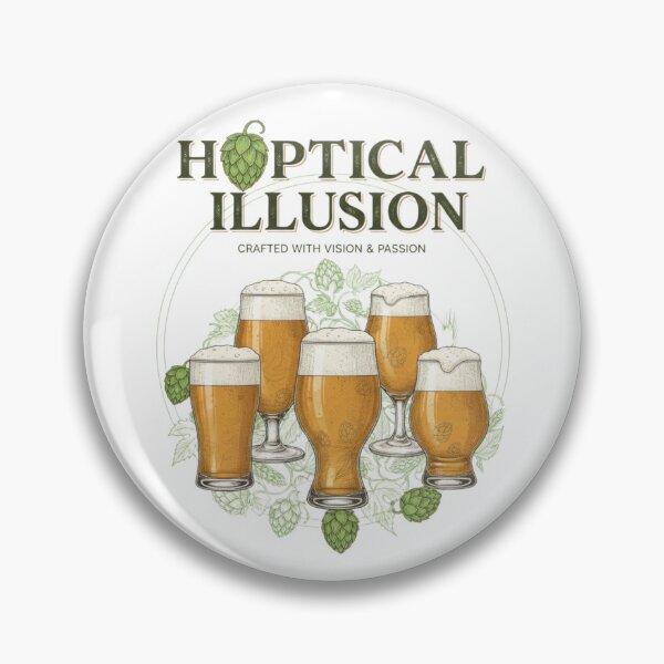 Item preview, Hoptical Illusion - Craft Beer Hops Floral Graphic designed and sold by NonditStudio.