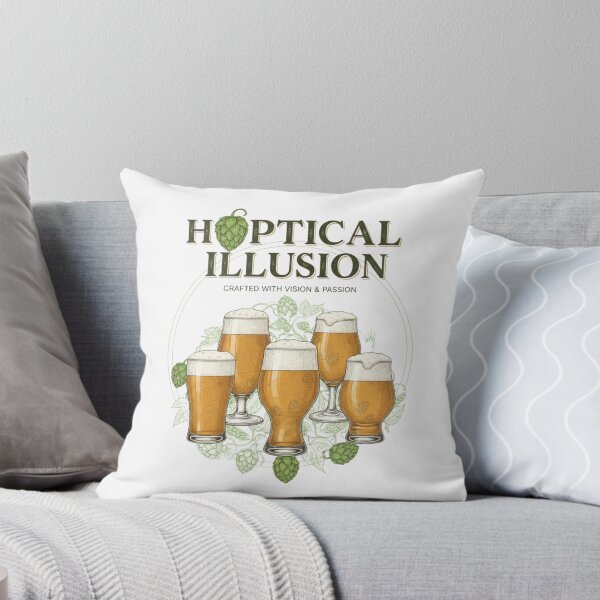 Item preview, Hoptical Illusion - Craft Beer Hops Floral Graphic designed and sold by NonditStudio.