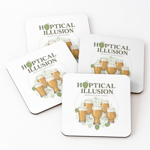 Item preview, Hoptical Illusion - Craft Beer Hops Floral Graphic designed and sold by NonditStudio.