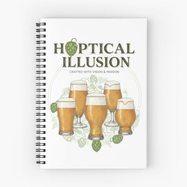 Item preview, Hoptical Illusion - Craft Beer Hops Floral Graphic designed and sold by NonditStudio.