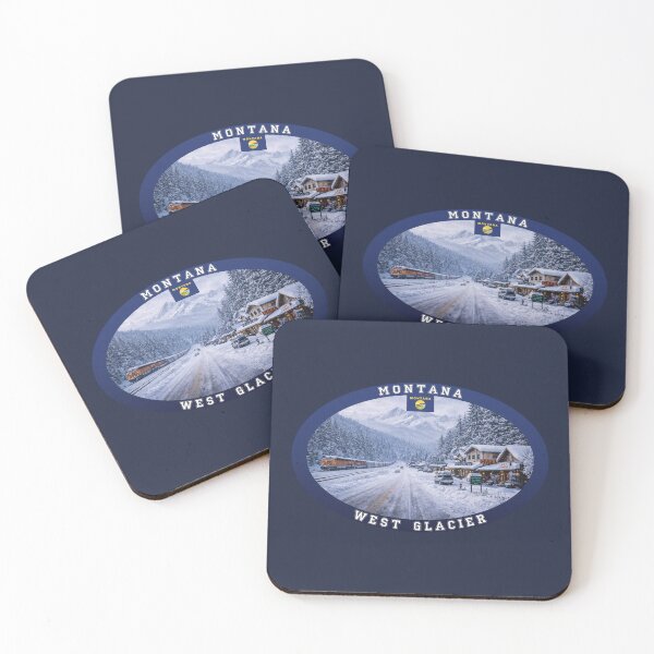 Item preview, West Glacier Montana Travel designed and sold by Thistle-TShop.