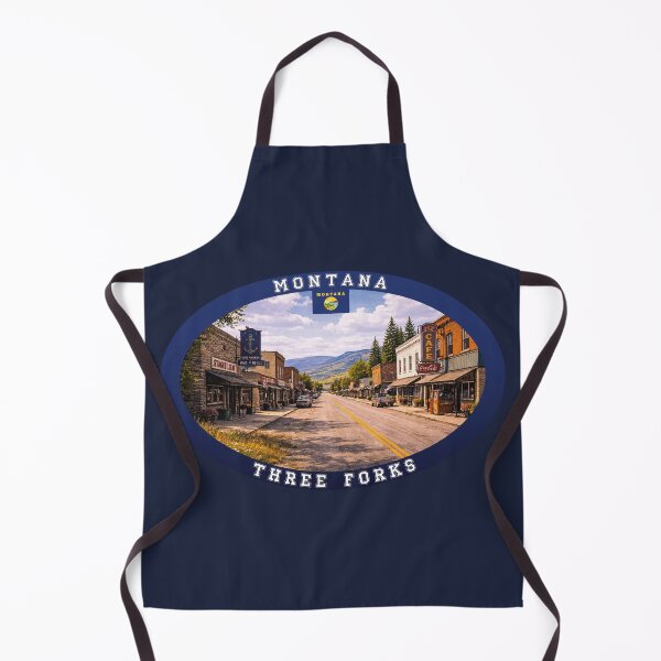 Item preview, Three Forks Montana Travel designed and sold by Thistle-TShop.