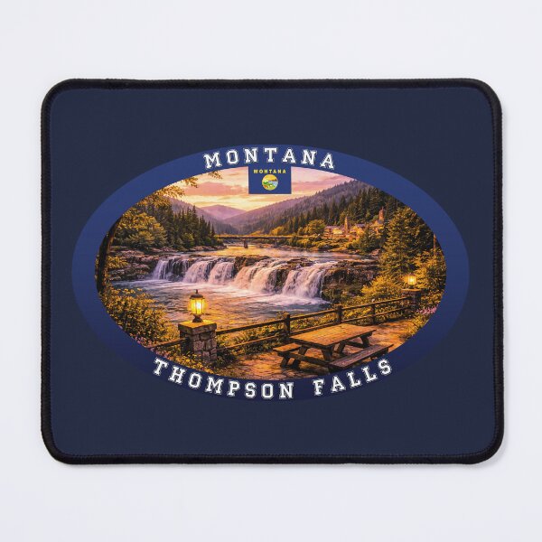 Item preview, Thompson Falls Montana Travel designed and sold by Thistle-TShop.