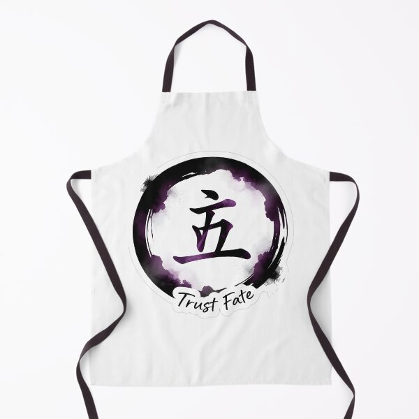 Item preview, Trust Fate Sticker Sumi-e Ukiyo-e Watersplash ink Art designed and sold by blacksealstudio.