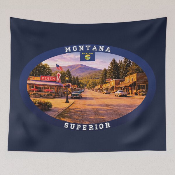 Item preview, Superior Montana Travel designed and sold by Thistle-TShop.
