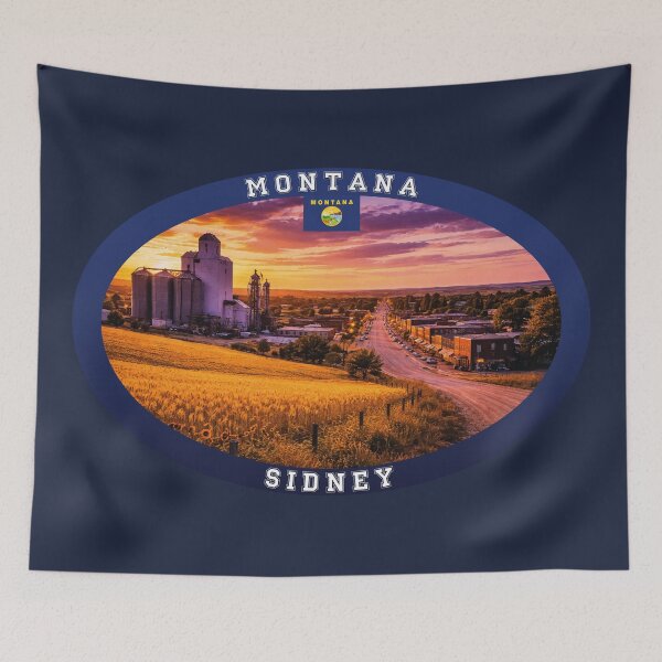 Item preview, Sidney Montana Travel designed and sold by Thistle-TShop.