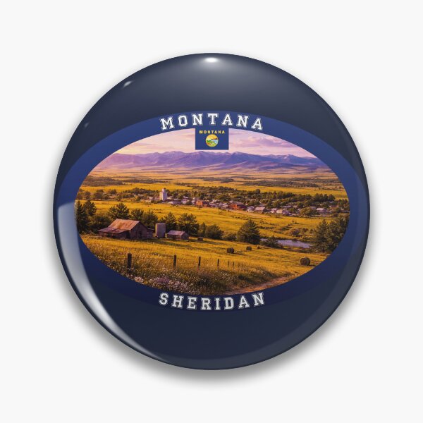 Item preview, Sheridan Montana Travel designed and sold by Thistle-TShop.