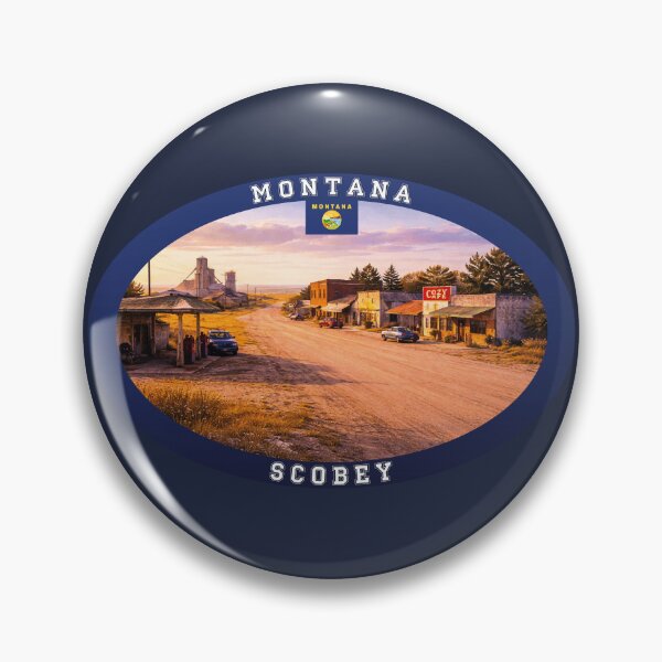 Item preview, Scobey Montana Travel designed and sold by Thistle-TShop.